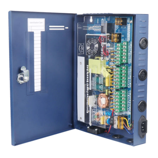 18 Kanal CCTV Netzgerät 100-240V AC Eingangs- / 12V DC, 20A 250W Ausgangsleistung