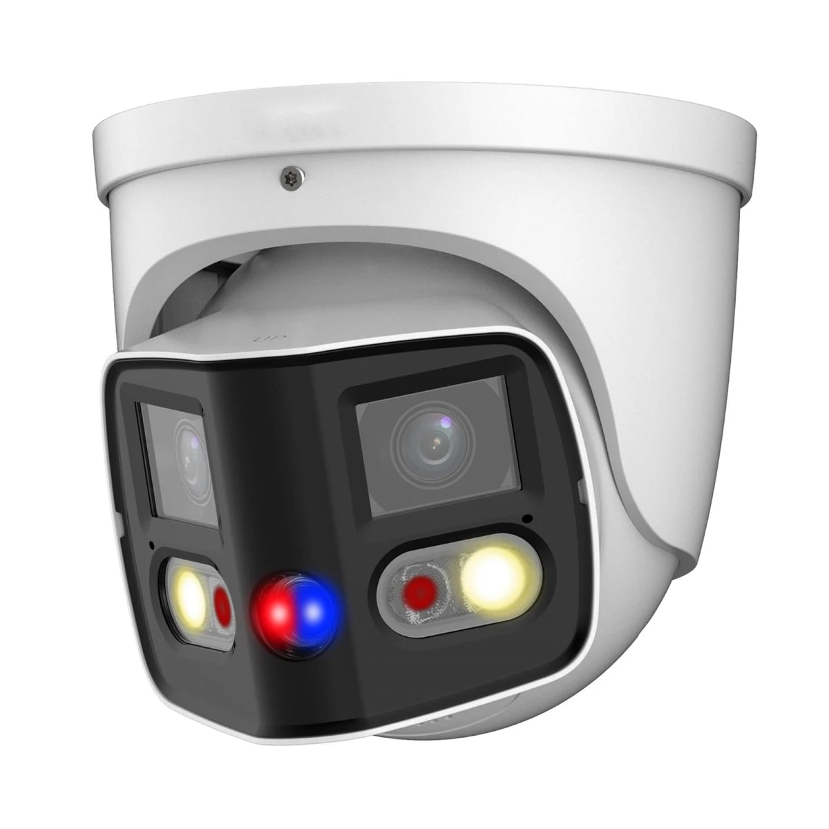 GOLIATH Starlight IP Dome Kamera | 8 MP | 180 Grad | WDR | 25m IR | Ton | SMD | PoE | 4K TiOC Serie